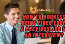 how to address being fired from a previous job in an interview